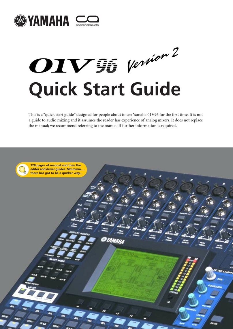 Yamaha 01V96V2 User manual