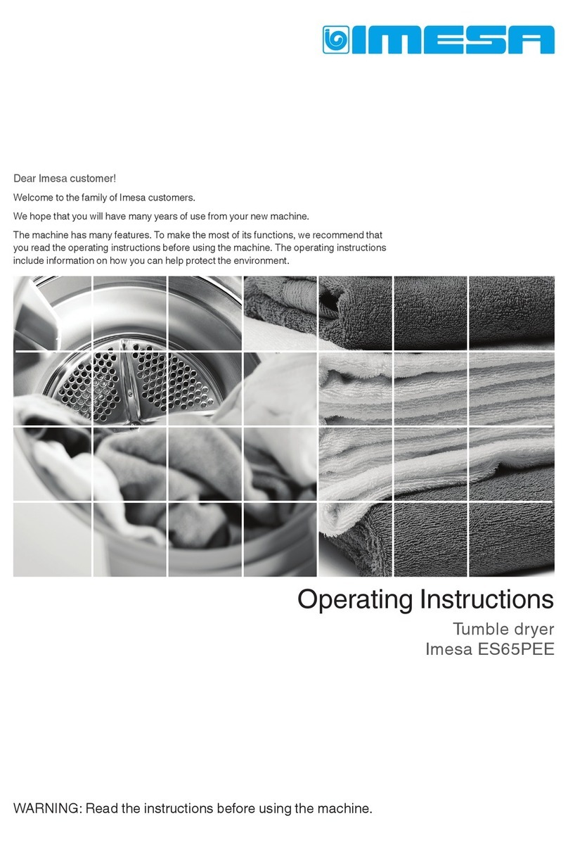 Imesa ES65PEE operating instructions