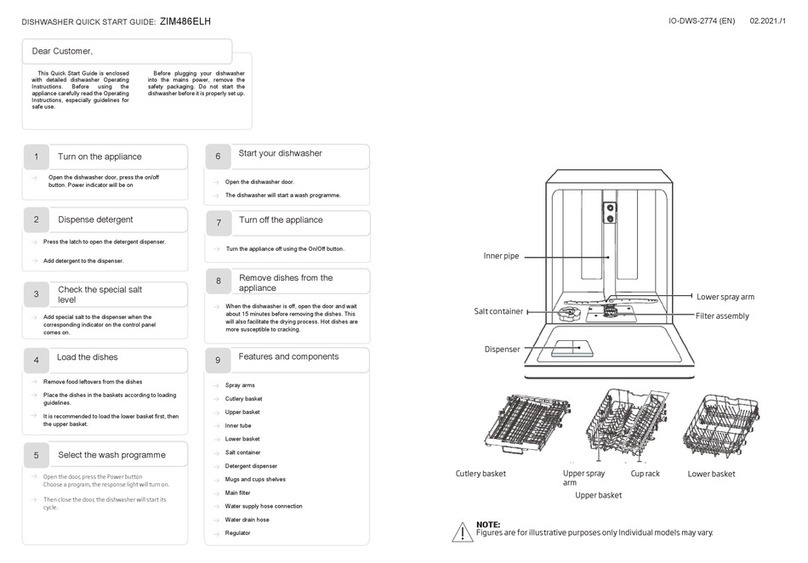 Hansa ZIM486ELH User manual