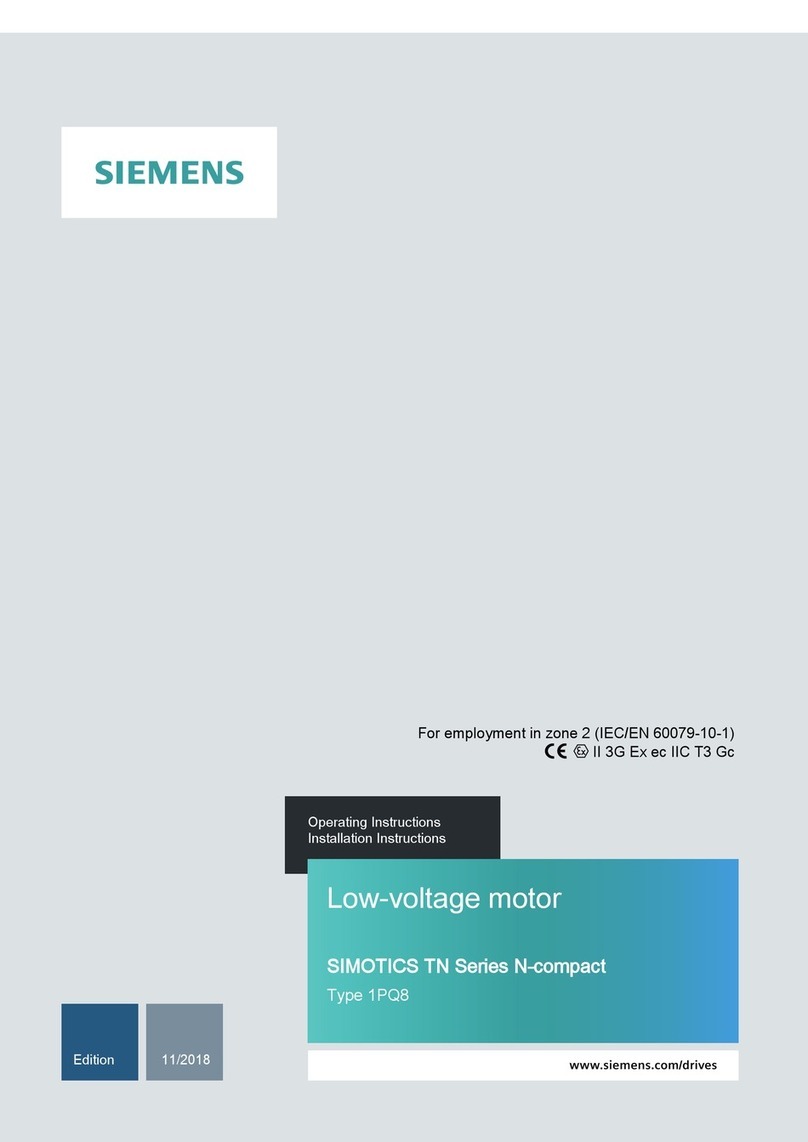 Siemens 1PQ8 User manual Siemens 1PQ8 User manual