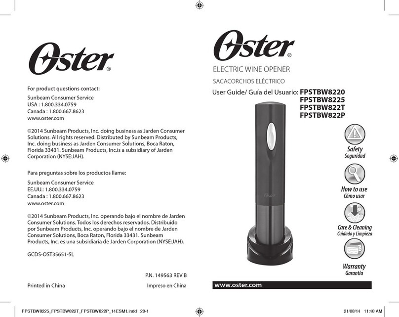 Oster FPSTBW8220 user guide