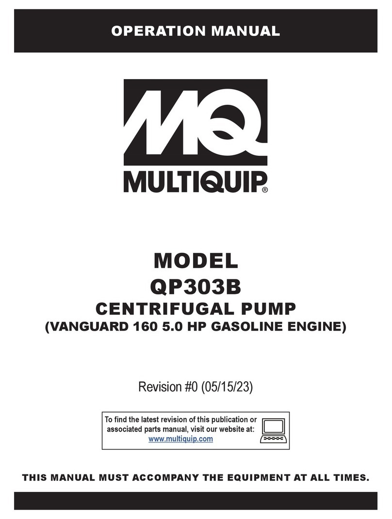 MULTIQUIP QP303B User manual MULTIQUIP QP303B User manual