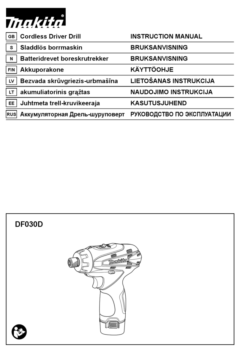 Makita DF030D instruction manual
