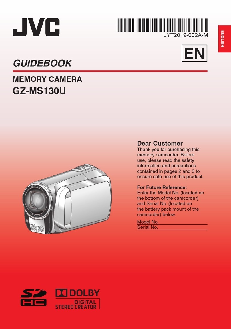 JVC GZ-MS130BU Manual
