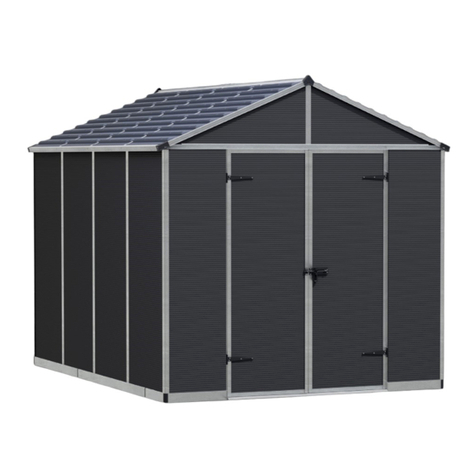 Palram CANOPIA RUBICON 8x10 User manual