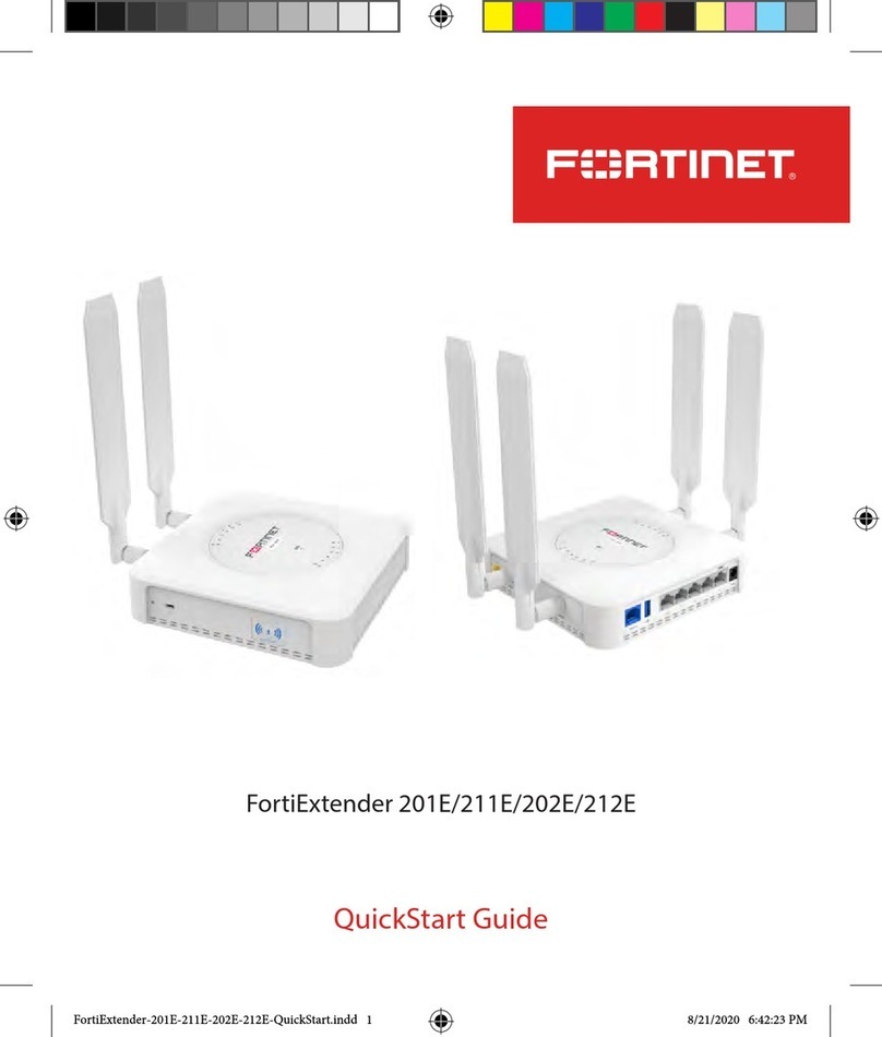 Fortinet FortiExtender 211E User manual