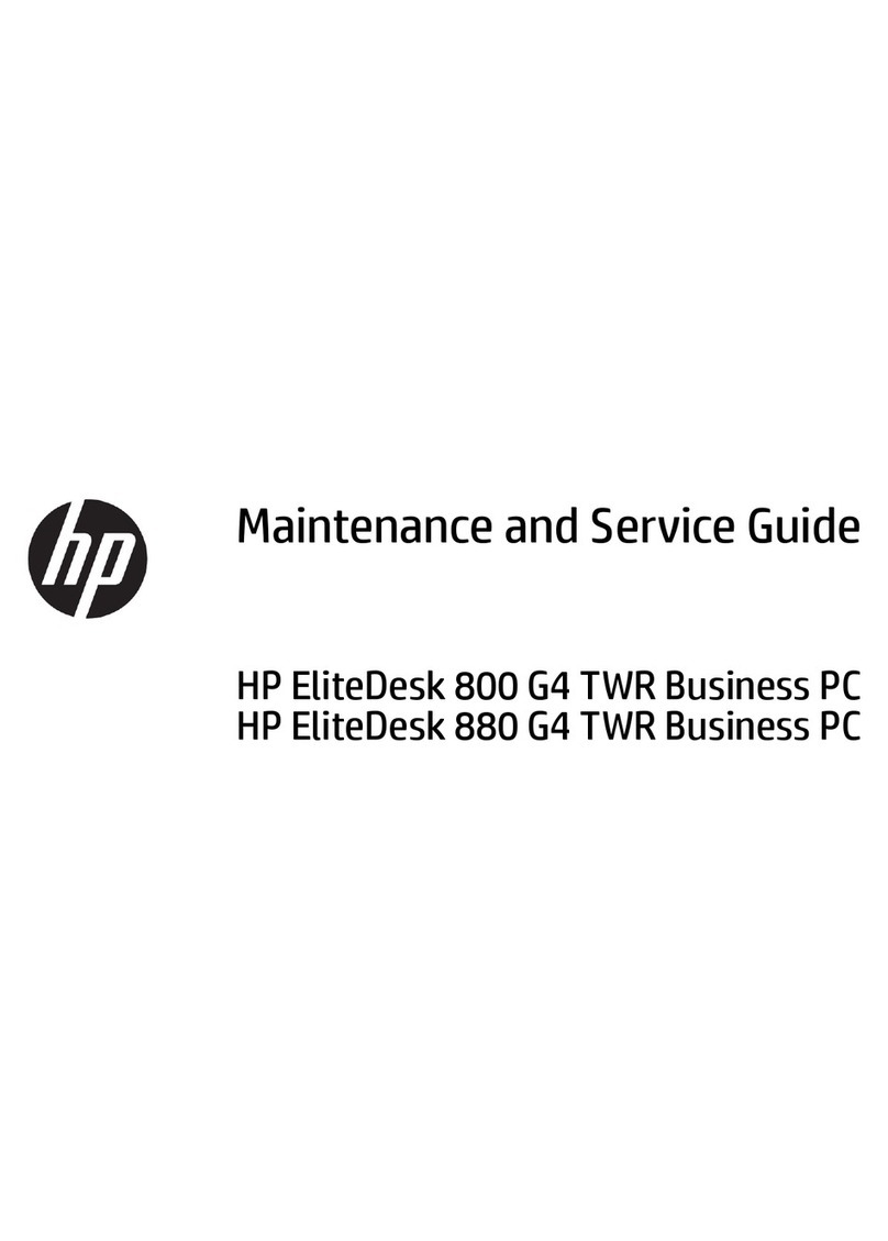 HP EliteDesk 880 G4 TWR Manual
