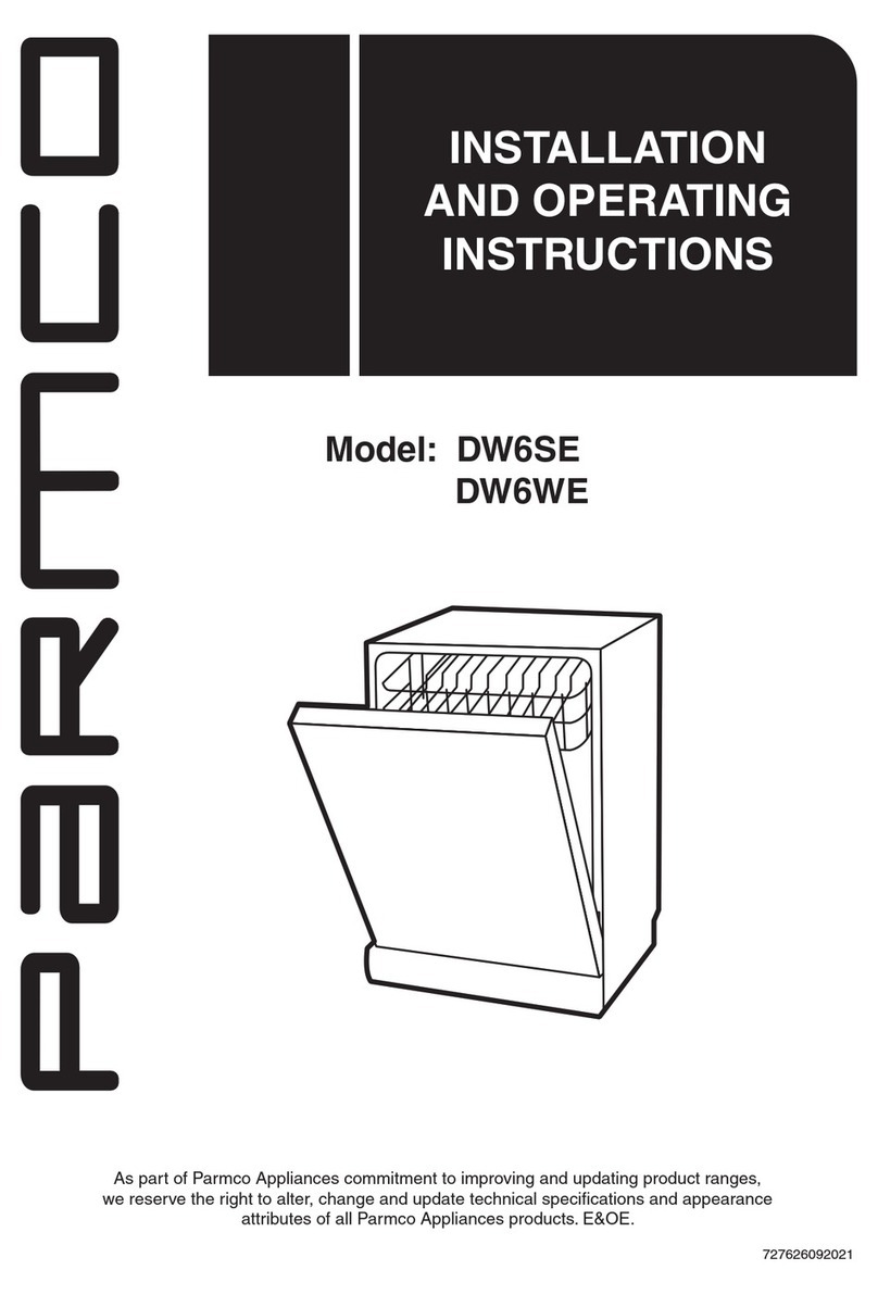 Parmco DW6SE User manual