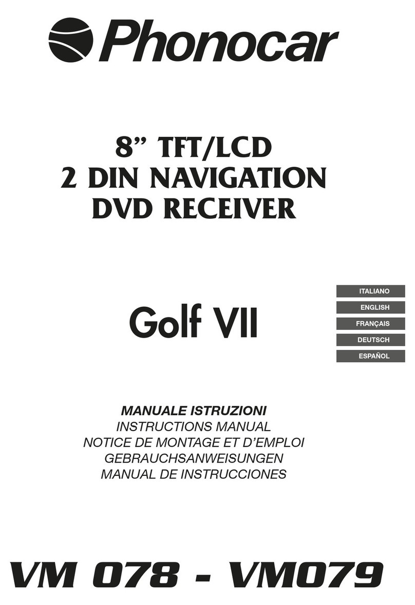 Phonocar VM 078 User manual