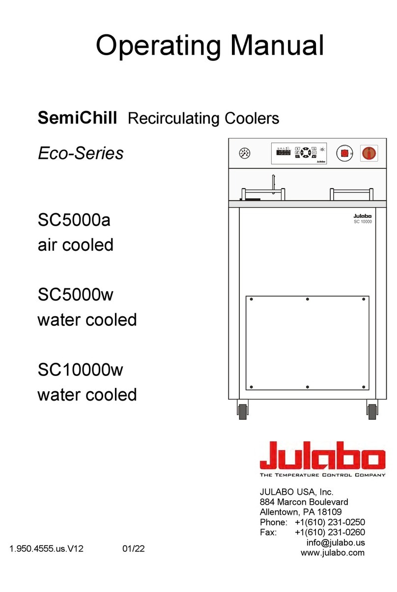 Julabo SemiChill Eco Series operating manual