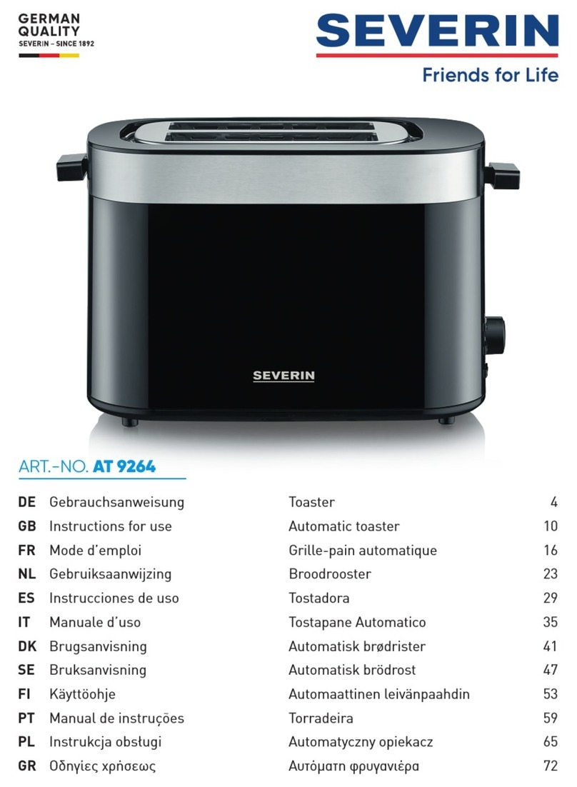 SEVERIN AT 9264 User manual SEVERIN AT 9264 User manual