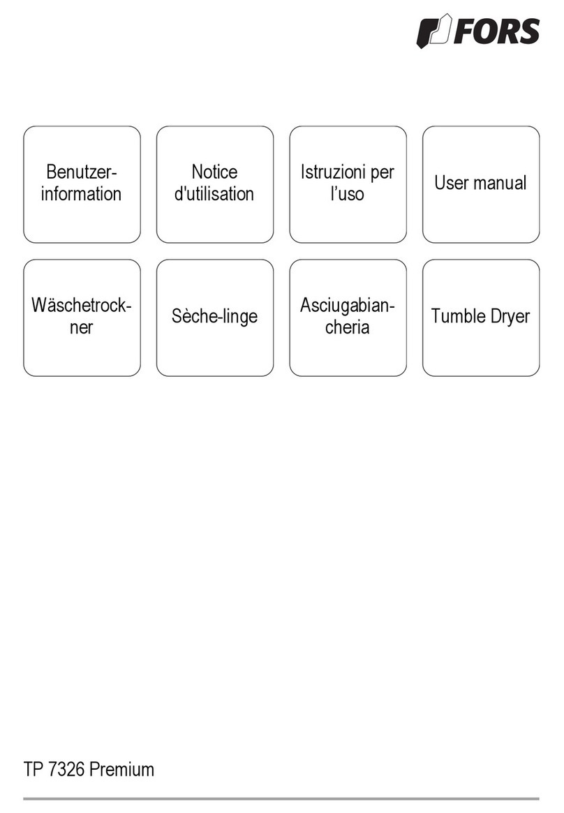 FORS TP 7326 Premium User manual