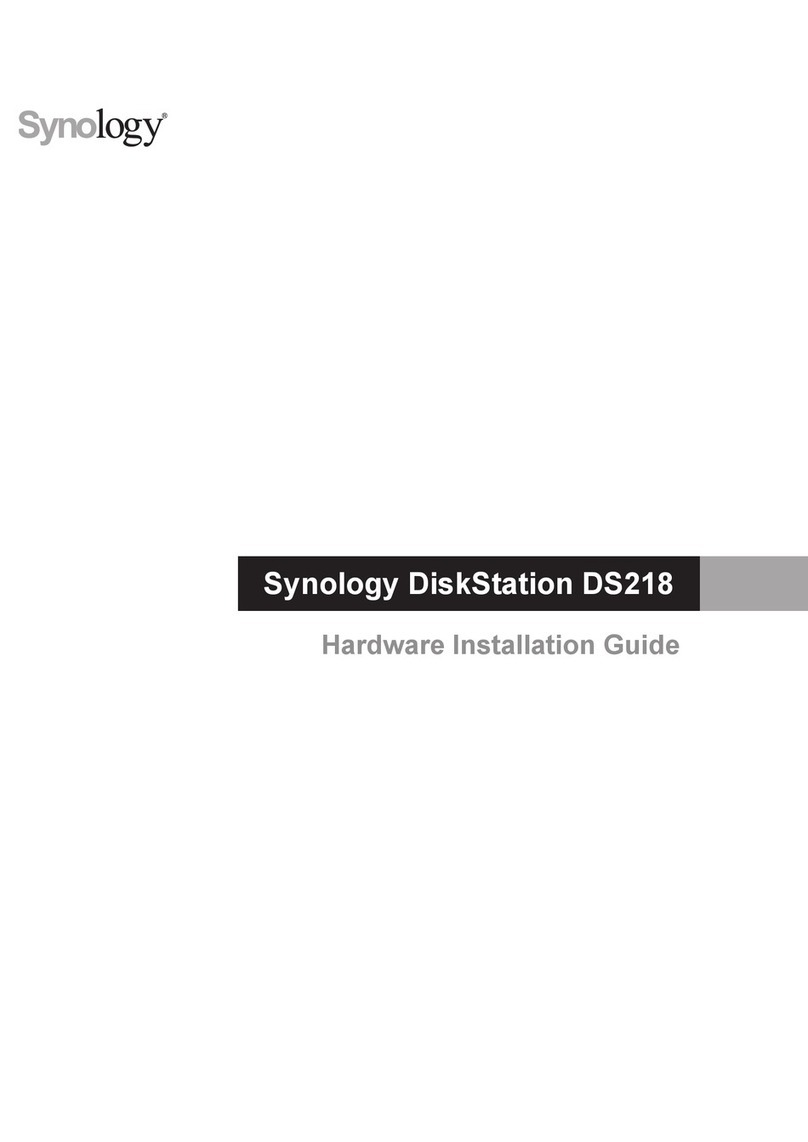 Synology DiskStation DS218 Manual