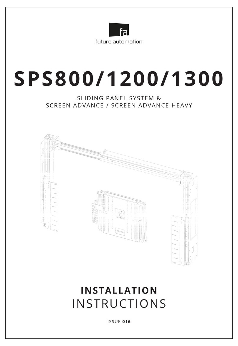 Future Automation SPS1300 installation instructions