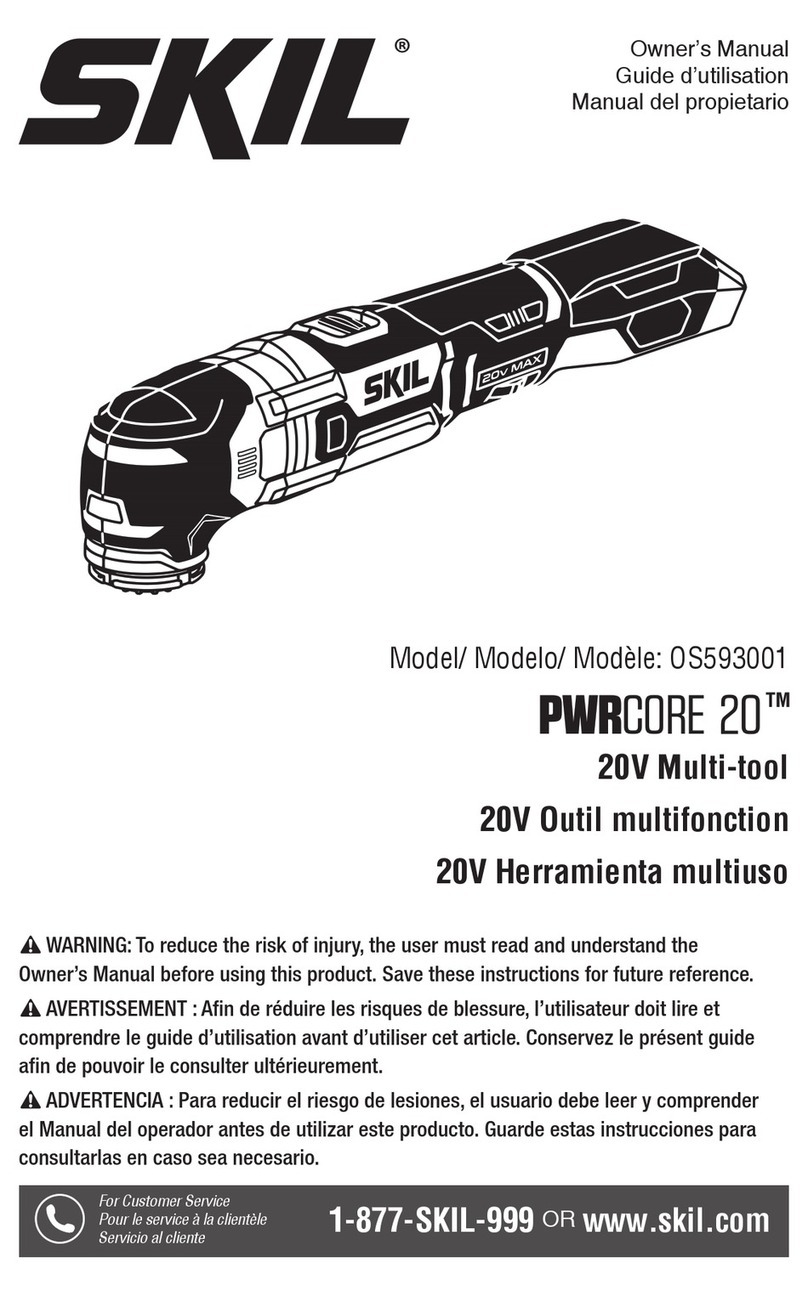 Skil PWRCORE 20 OS593001 User manual