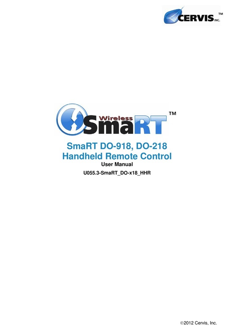 Cervis SmaRT DO-918 user manual