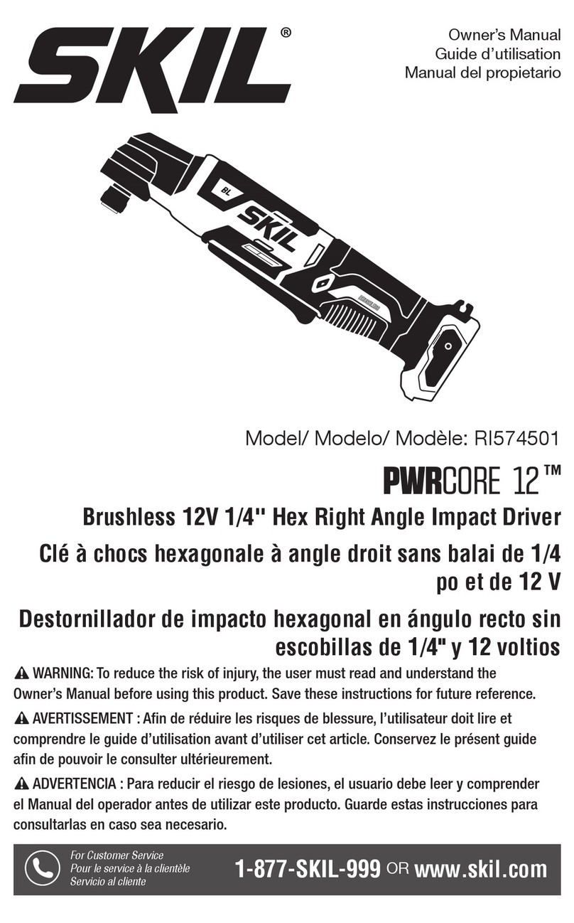 Skil PWRCORE 12 RI574501 User manual