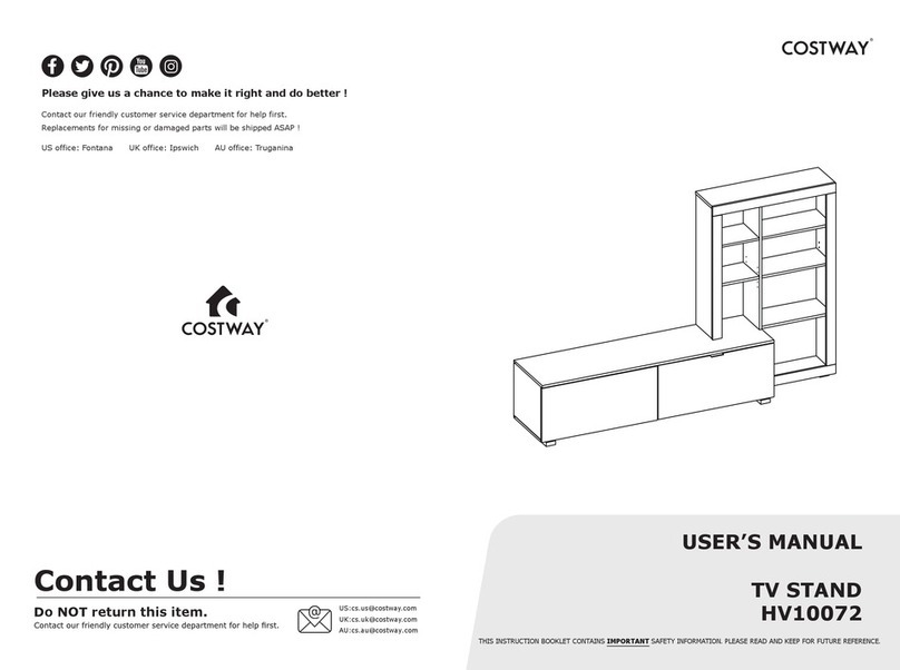 Costway HV10072 user manual Costway HV10072 user manual
