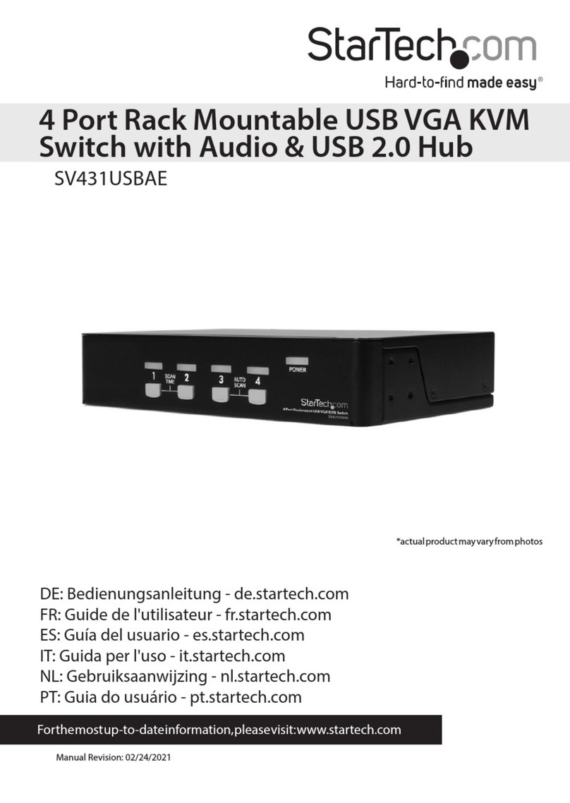 StarTech.com SV431USBAEGB User manual