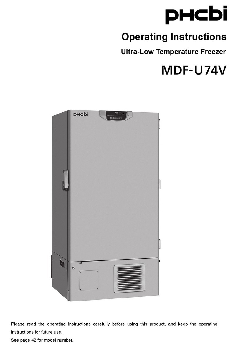 Phcbi MDF-U74V Series User manual
