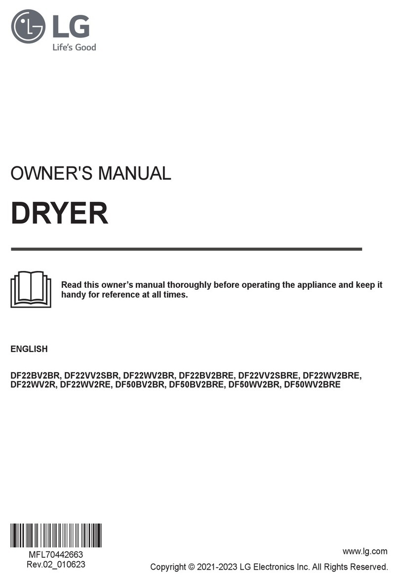 LG DF50BV2BR owner's manual
