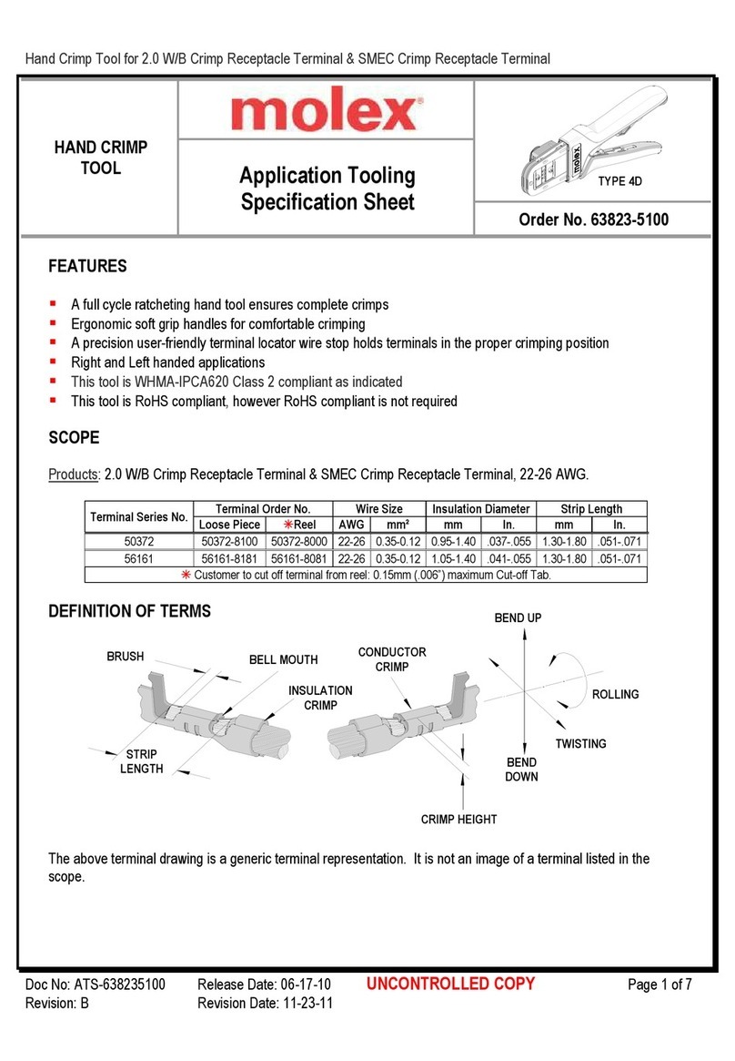 molex 63823-5100 User guide