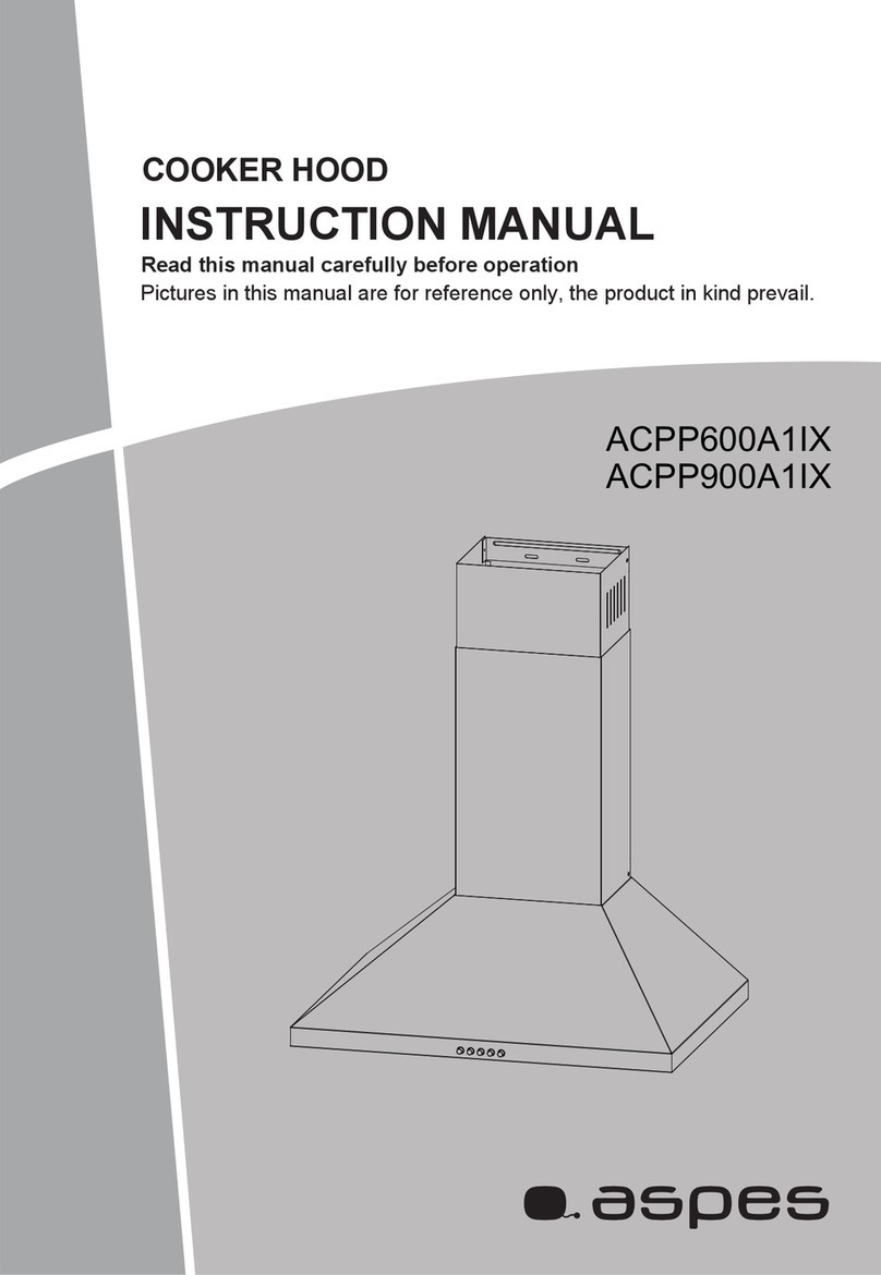 Aspes ACPP600A1IX instruction manual