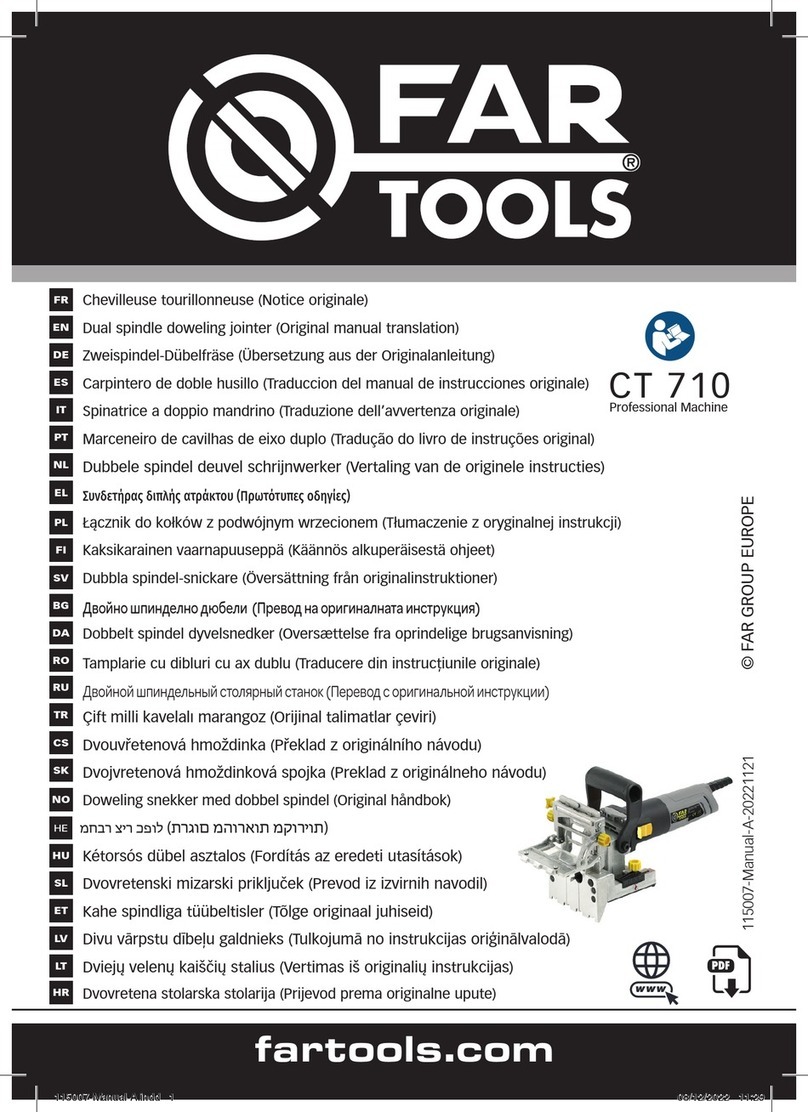 Sigma FAR TOOLS CT 710 Original manual translation Sigma FAR TOOLS CT 710 Original manual translation