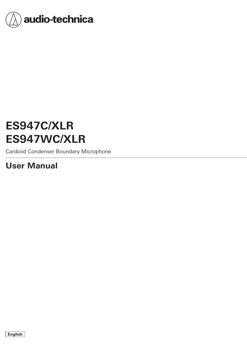 Audio Technica ES947C/XLR User manual