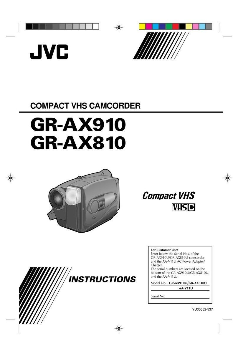 JVC GR-AX910 User manual