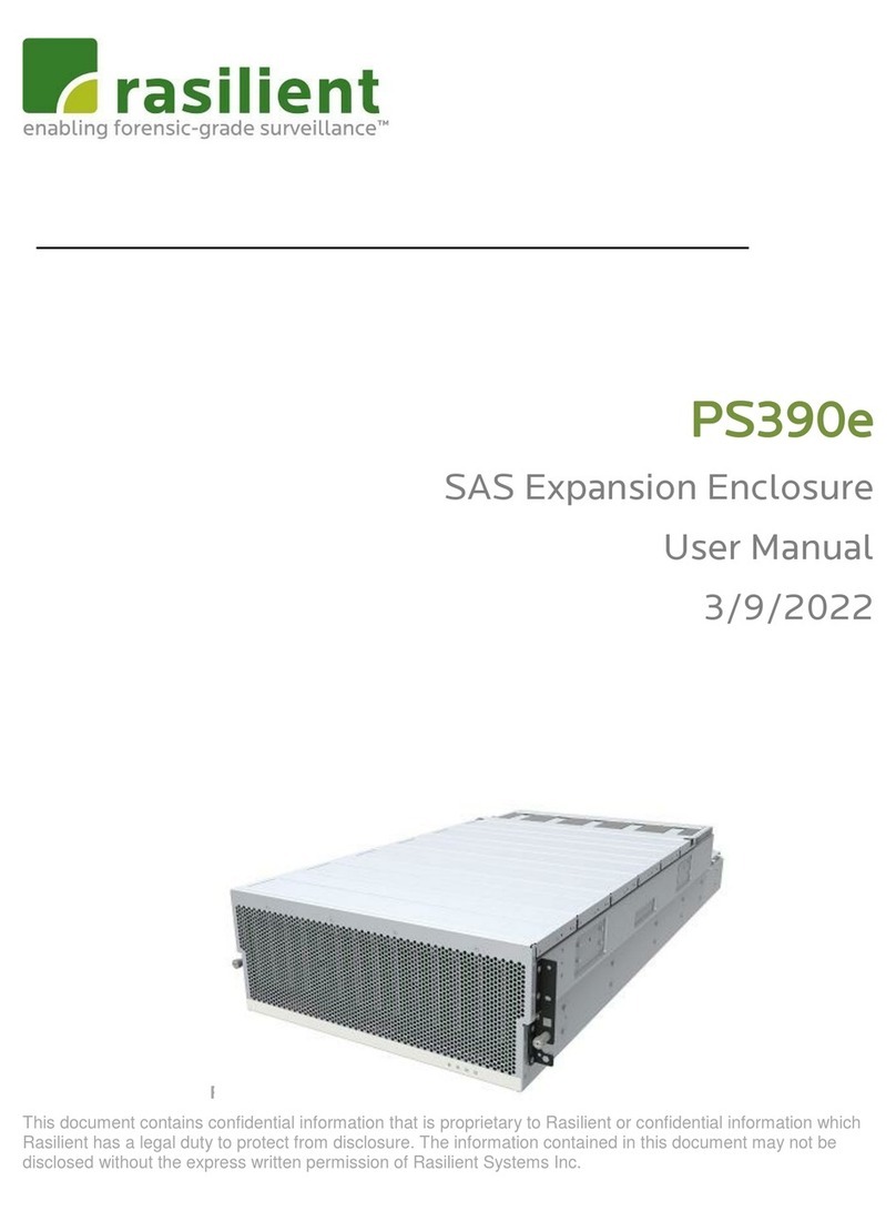 Rasilient PS390e User manual
