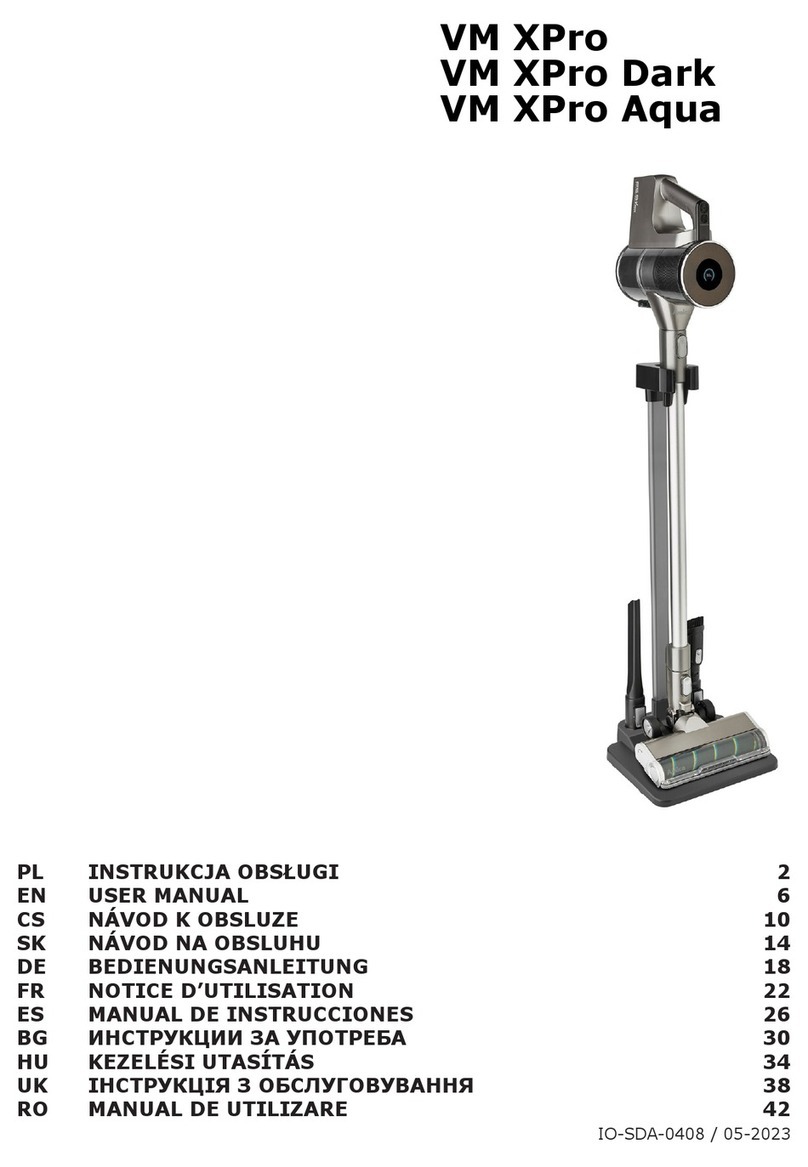 Amica VM XPro user manual