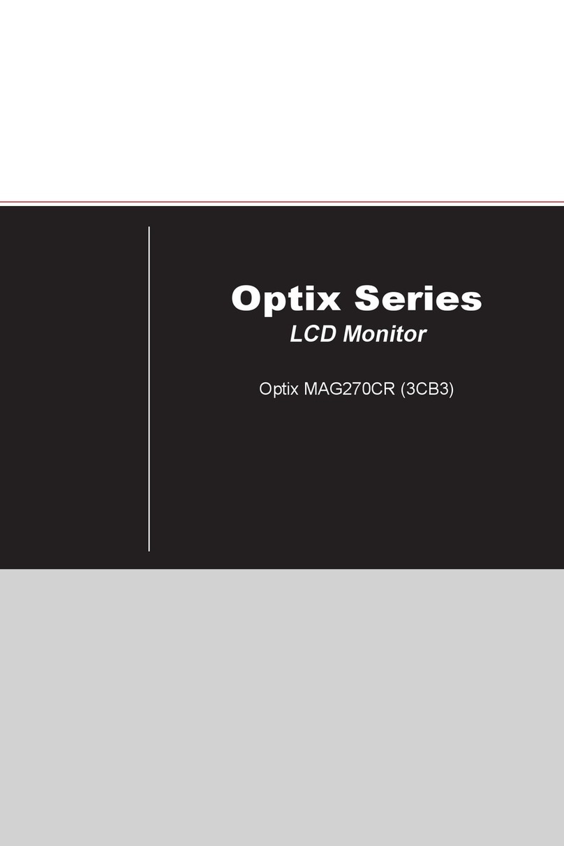 MSI Optix MAG270CR User manual