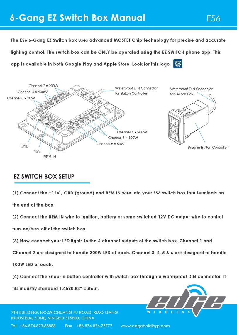 Edge ES6 User manual