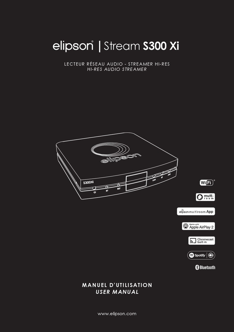 Elipson Stream S300 Xi user manual