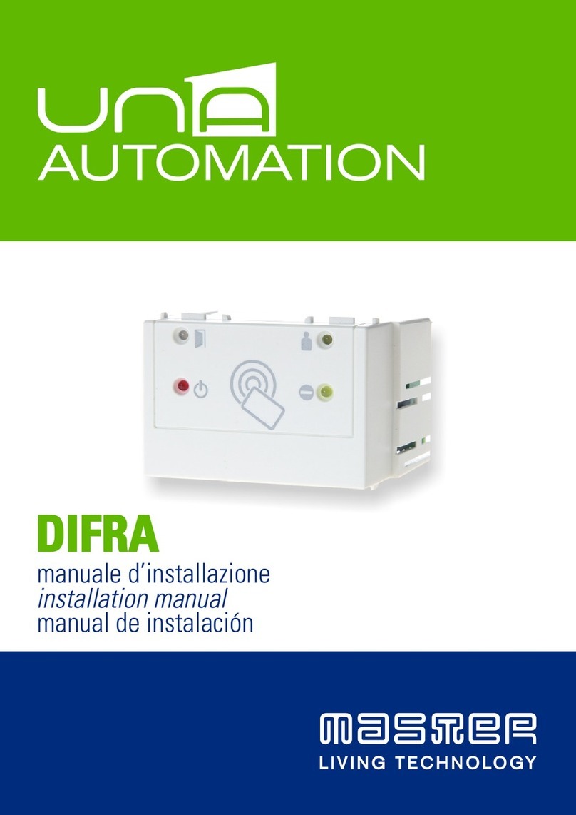 UNA AUTOMATION DIFRA User manual
