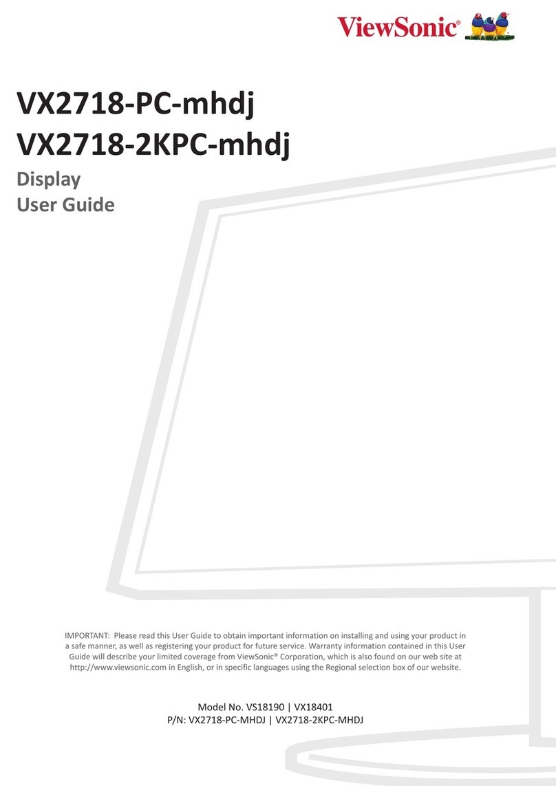 ViewSonic VX2718-2KPC-mhdj User manual