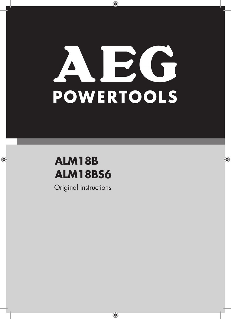 AEG ALM18BS6 Original instructions