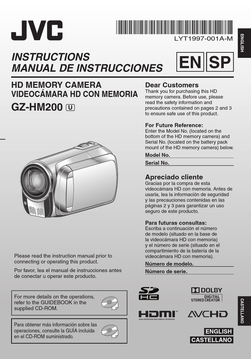 JVC GZ-HM200U User manual