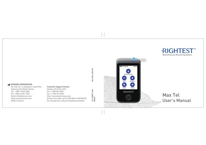 Rightest Max Tel user manual