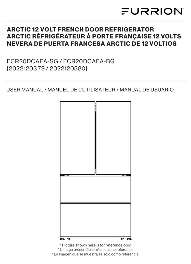 Furrion ARCTIC FCR20DCAFA-SG user manual