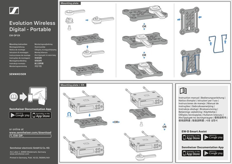 Sennheiser EW-DP EK User guide