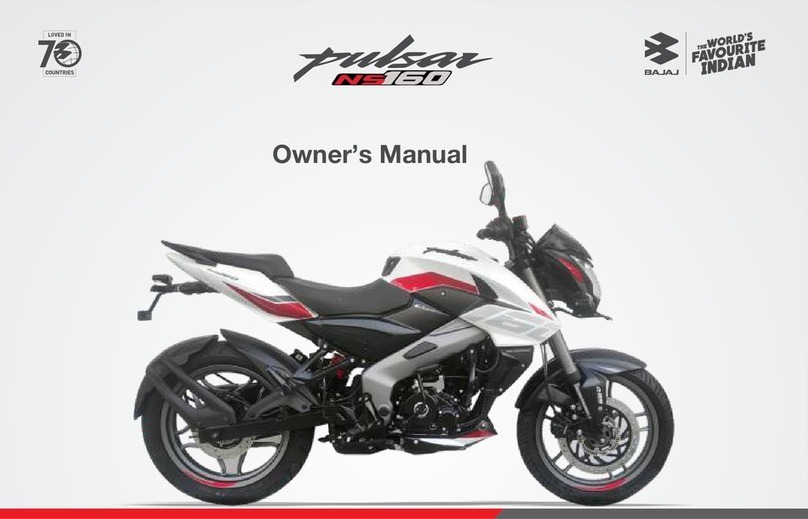 Bajaj pulsar ns160 2023 User manual