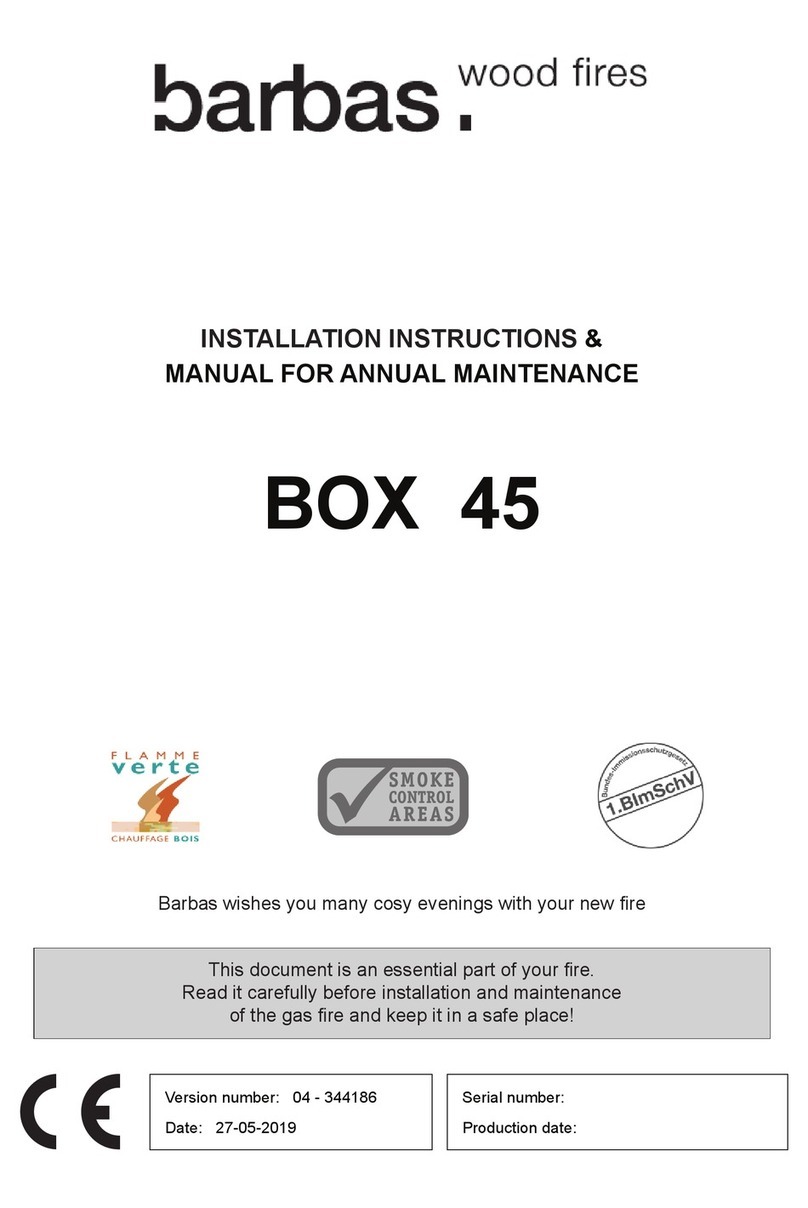 barbas BOX 45 Installation instructions & manual for annual maintenance barbas BOX 45 Installation instructions & manual for annual maintenance
