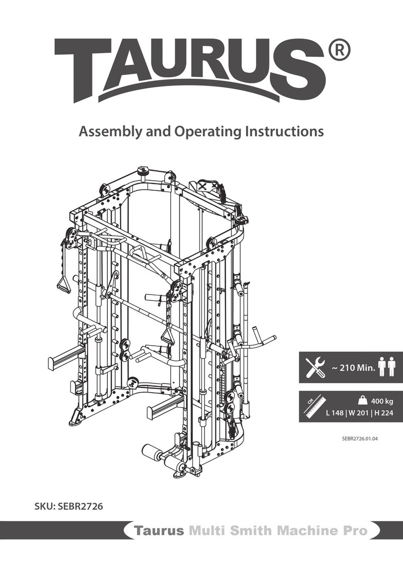 Taurus SEBR2726 Assembly and operating instructions Taurus SEBR2726 Assembly and operating instructions