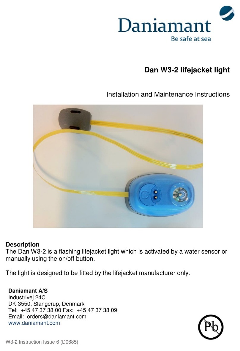 Daniamant Dan W3-2 User manual