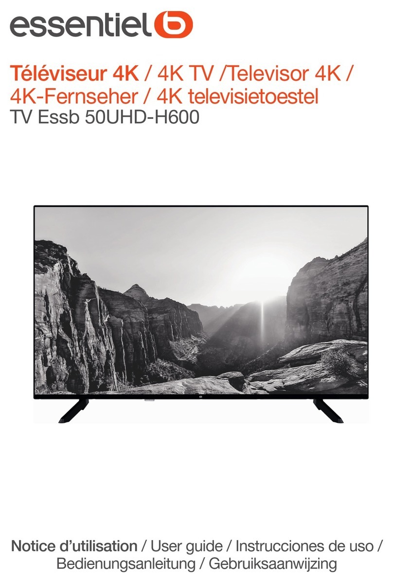 essentiel b 50UHD-H600 User manual