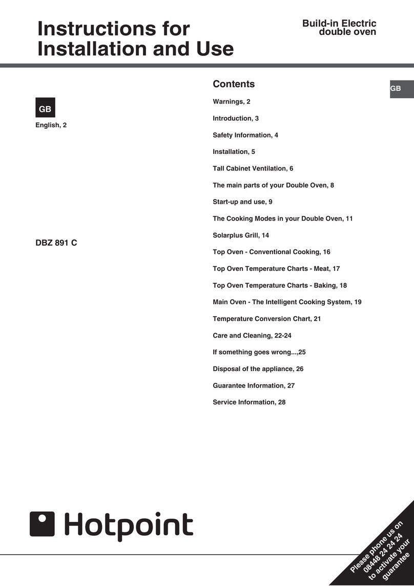 Hotpoint DBZ 891 C instructions