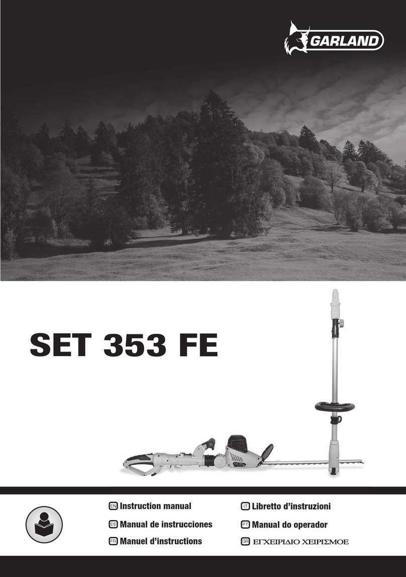 Garland SET 353 FE User manual
