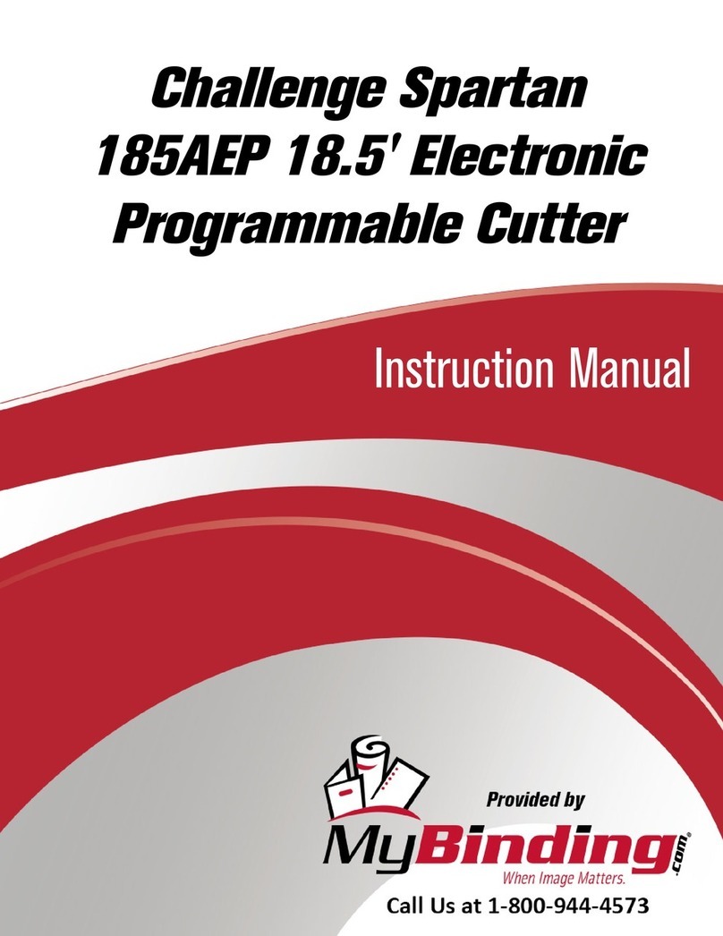Challenge Spartan 185AEP User manual